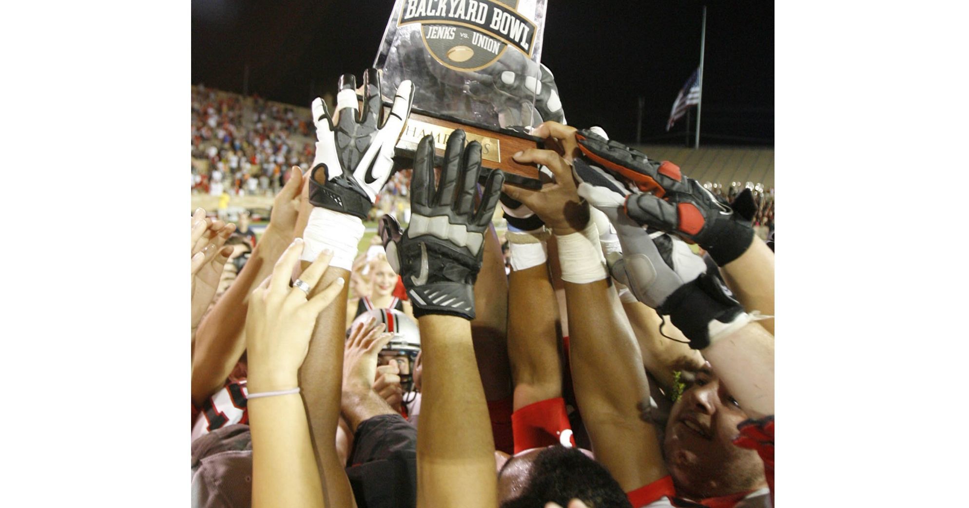 Aug. 31, 2012: Union 14, Jenks 7 (Backyard Bowl)